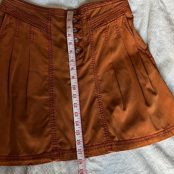 Anthropologie skirt rust color size 8 NWT - Picture 2 of 5